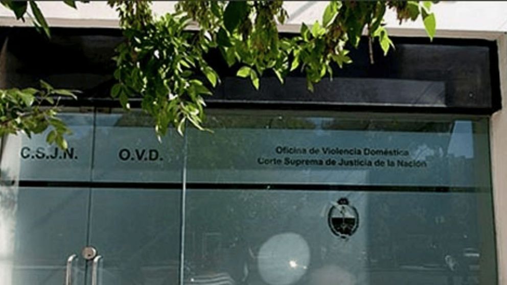 La oficina de la Corte Suprema para realizar denuncias por violencia doméstica.