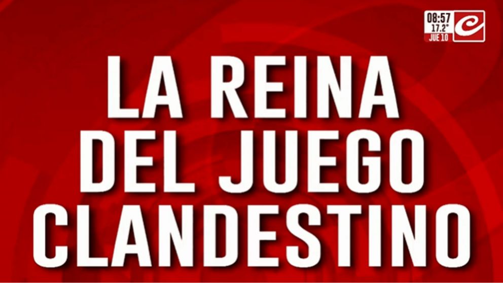 Detuvieron a la "reina del juego clandestino" y le incautaron 275 millones de pesos