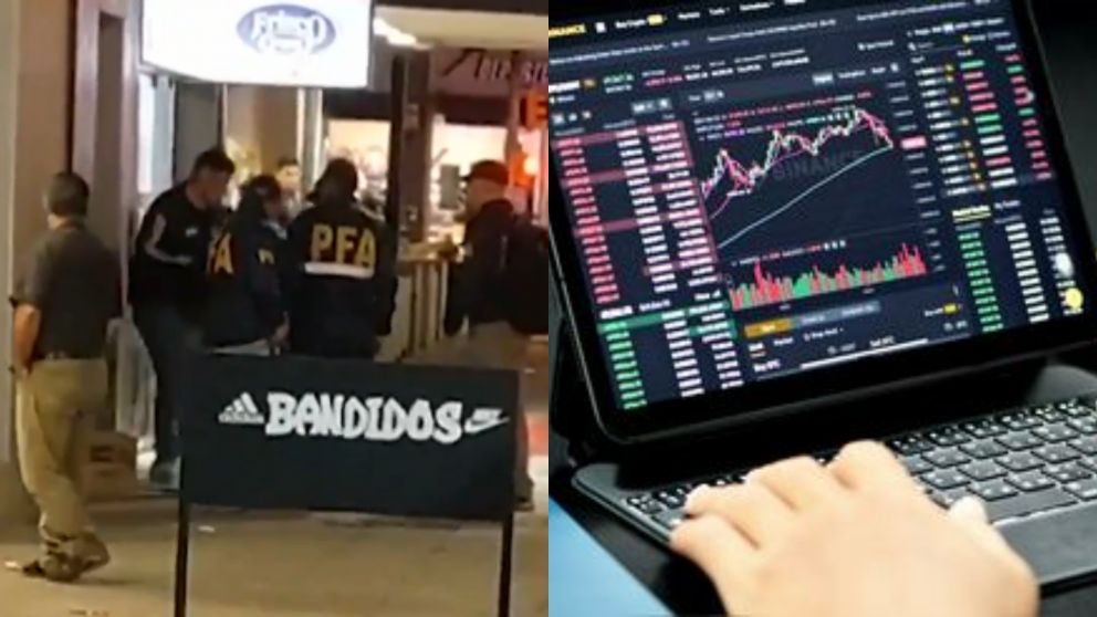 La Policía Federal Argentina encabezó los allanamientos.