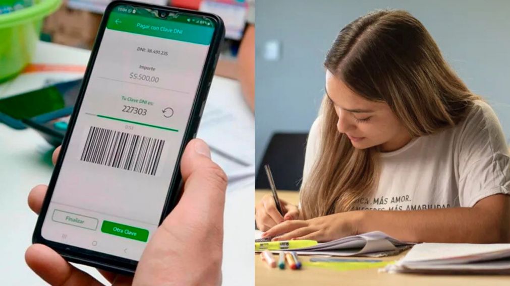Pagando con Cuenta DNI, estudiantes de universidades bonaerenses pueden obtener un jugoso reintegro mensual (Imágenes ilustrativas).