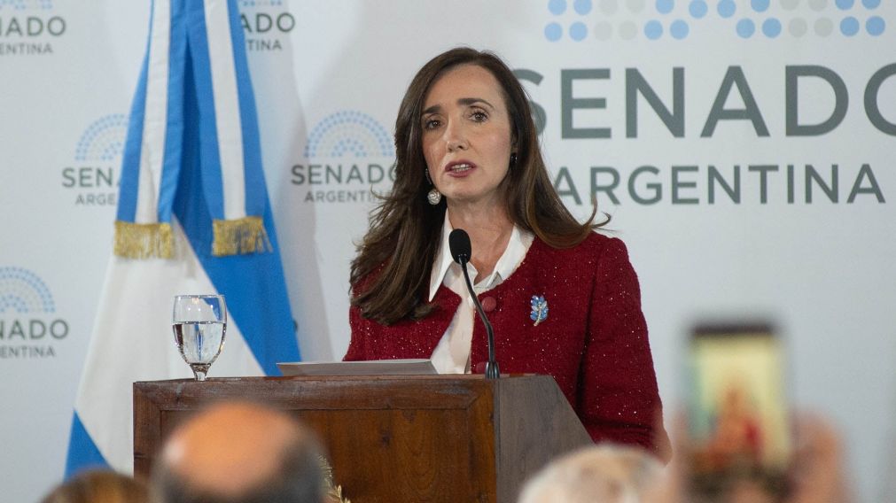 Victoria Villarruel se enteró de la noticia en España (Archivo).