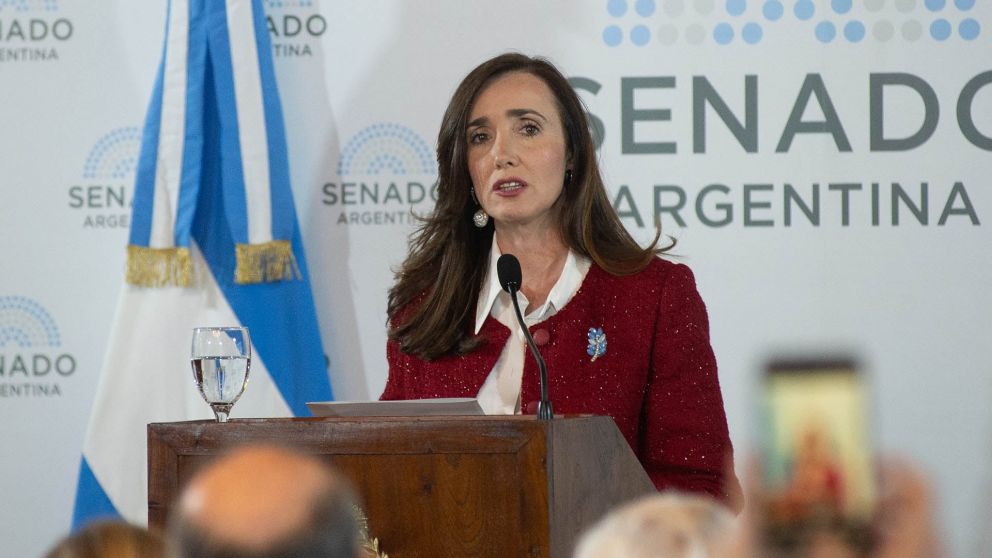 Victoria Villarruel se enteró de la noticia en España (Archivo).