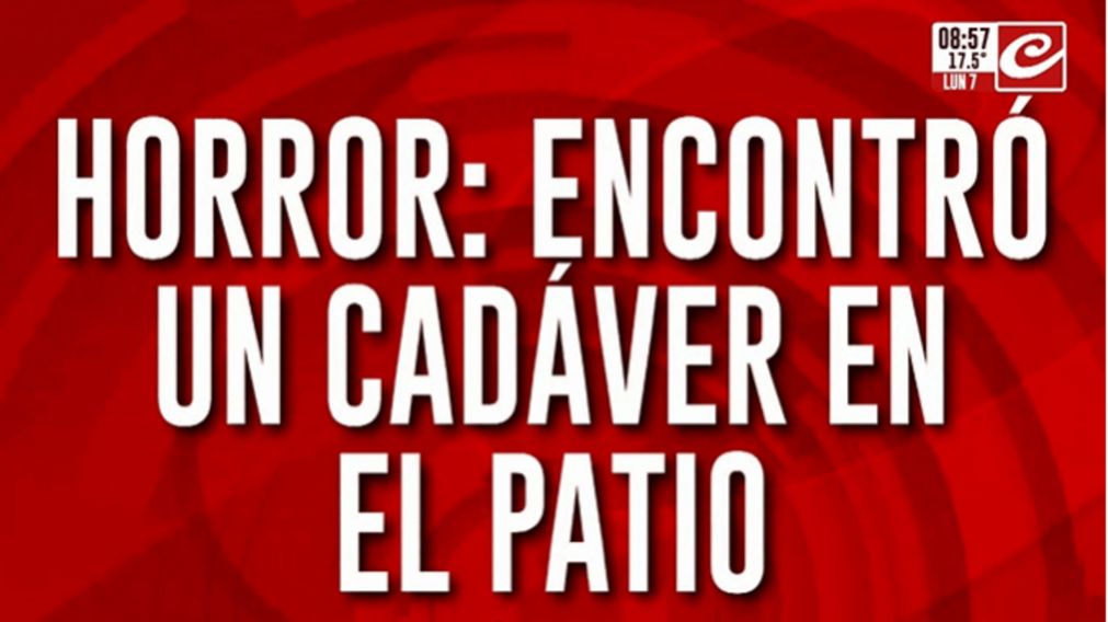 Escalofriante: fue a mostrar la casa en alquiler y encontró un cadáver adentro