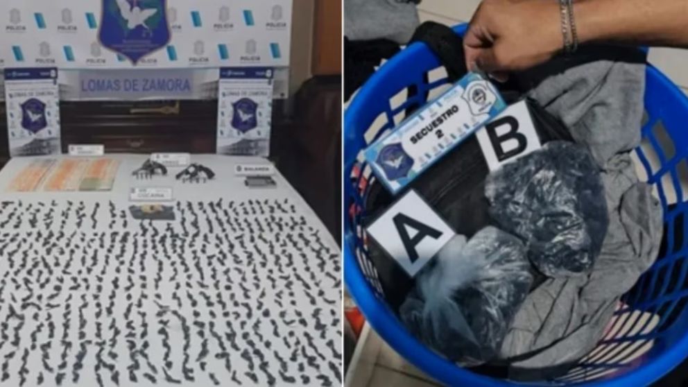 Los sospechosos usaban el lugar como “kiosco” de drogas.