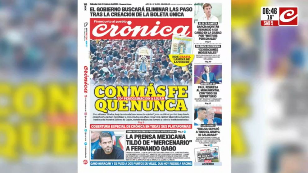 50° peregrinación a Luján: Crónica junto a la fe del pueblo