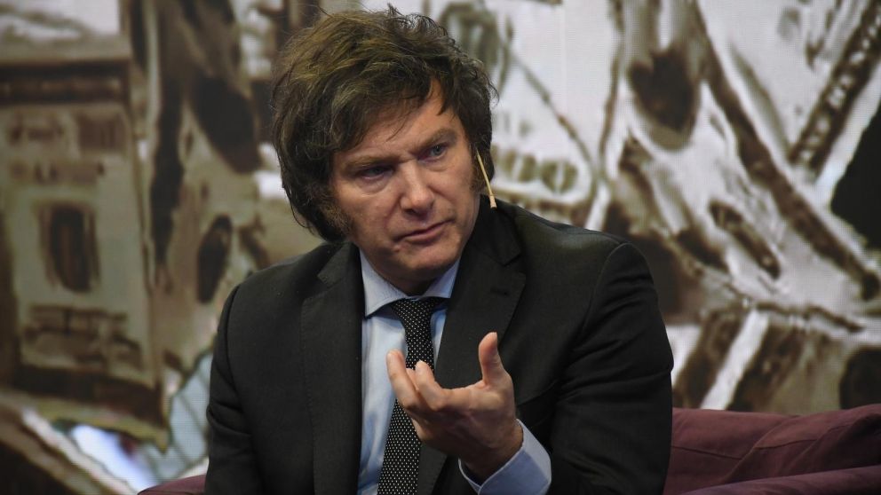 Javier Milei estará este jueves nuevamente en los estudios de Crónica HD (Crónica/Ruben Paredes/Archivo).