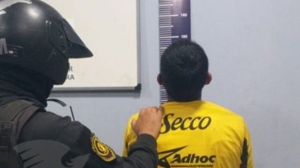 El acusado de ejercer violencia de género quedó detenido.