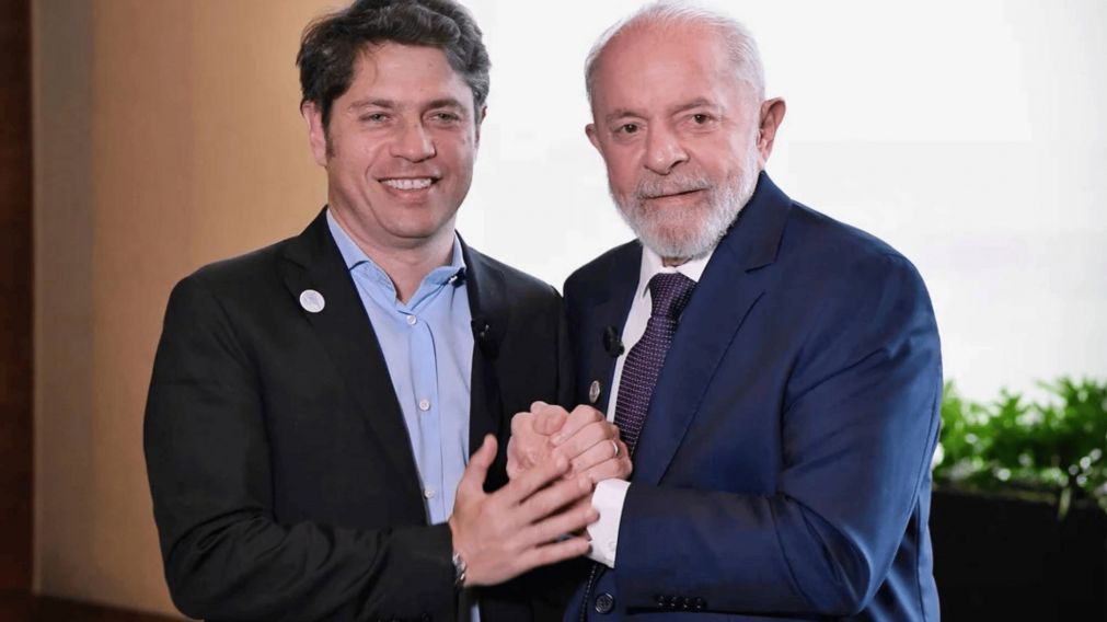 Axel Kicillof se reuni� con Lula Da Silva en M�xico