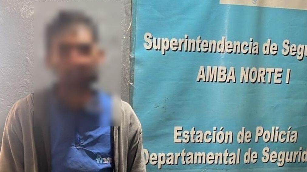 Este es uno de los individuos que finalizó aprehendido por el asesinato de Maximiliano Quintana.