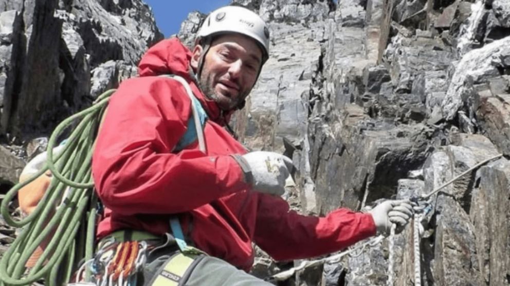 Un rescatista de 48 a�os muri� tras caer en un precipicio durante una caminata personal (Imagen Ushuaia 24).