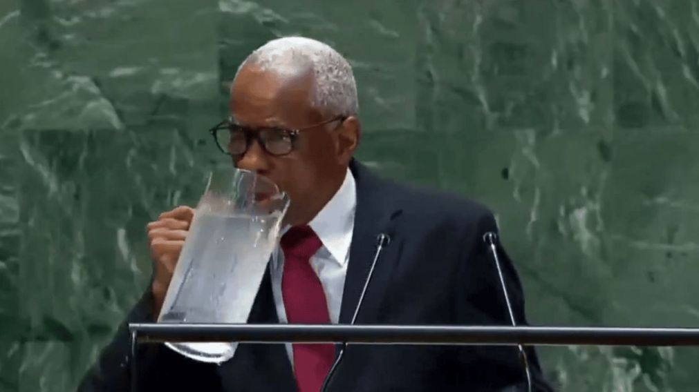 El presidente del Consejo de Transición de Haití tuvo un gesto inesperado ante la ONU.