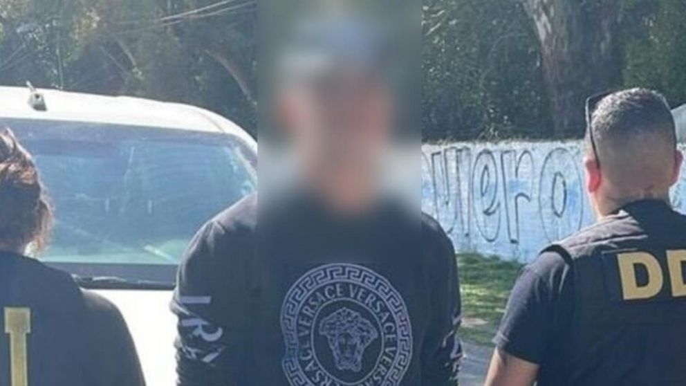 Este es el sujeto que result� apresado por las autoridades.