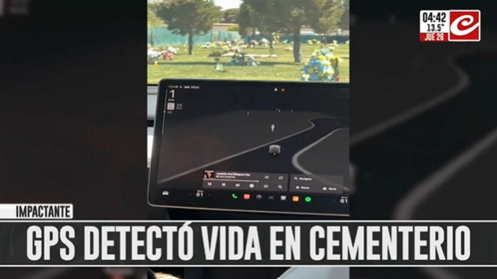 Impactante: joven detectó fantasmas con el GPS de su auto y el video se hizo viral