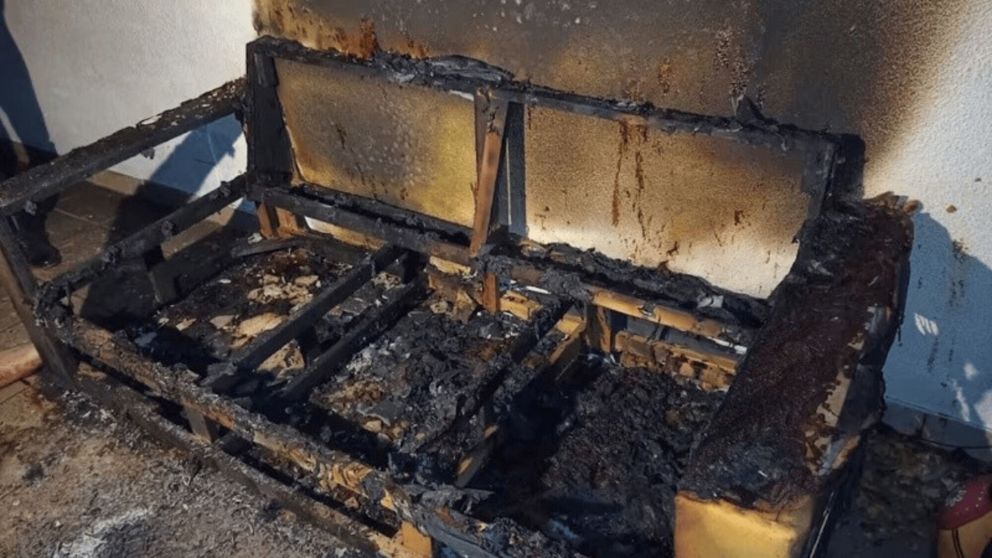 As� qued� la vivienda situada en Castelar