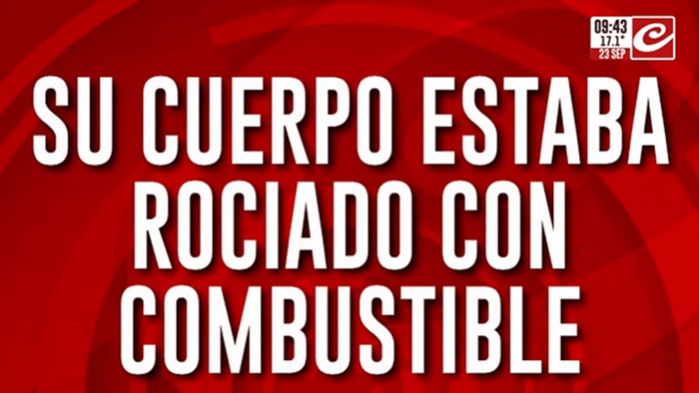 Misterio: ¿Por qué el cuerpo de "La Tota" Santillán estaba rociado con combustible cuando lo hallaron sin vida?