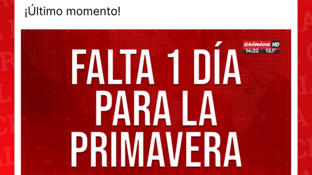Los mejores memes de primavera de Crónica