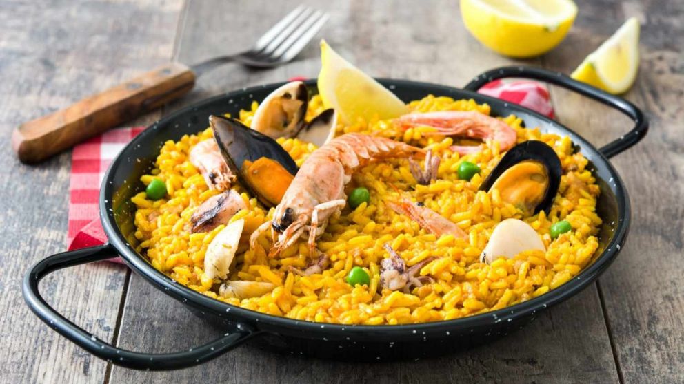 La paella es uno de los platos más degustados de la cocina (Imagen ilustrativa).