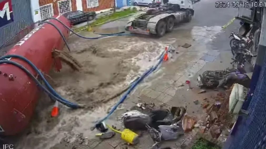 El drama causado por el camión atmosférico.