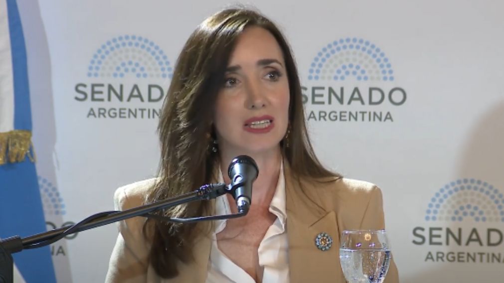 Victoria Villarruel disertó en el espacio denominado "Educación: desarrollo y libertad".