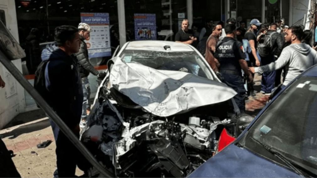 El conductor atropelló a más de 30 personas el jueves último en la ciudad de Córdoba (Gentileza de El Doce).