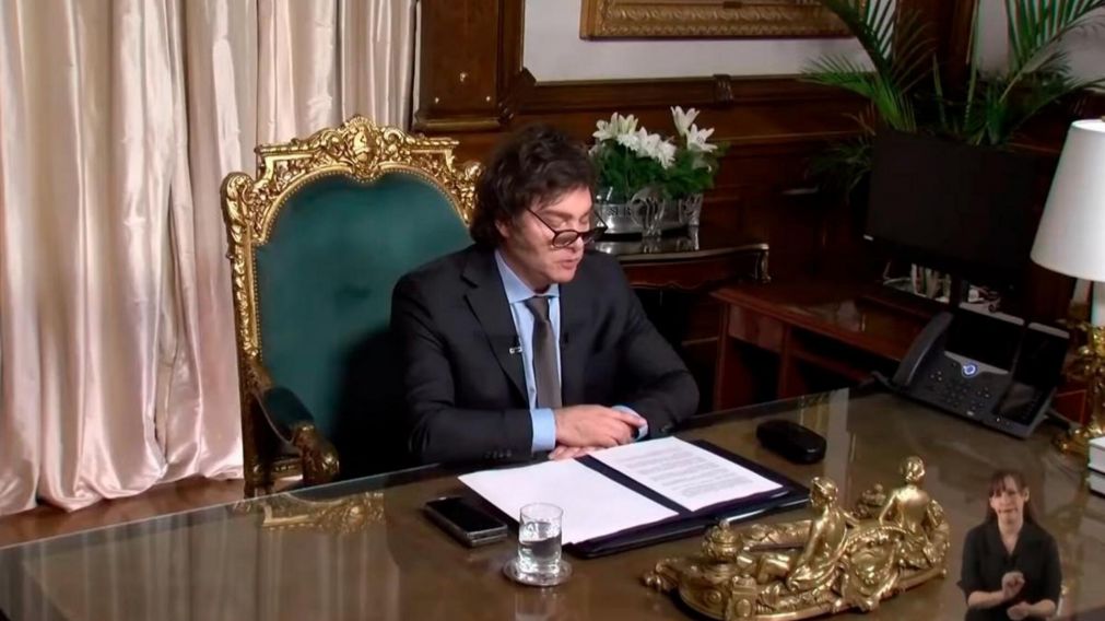 Javier Milei explicó por qué todavía no pudo aplicar la dolarización.