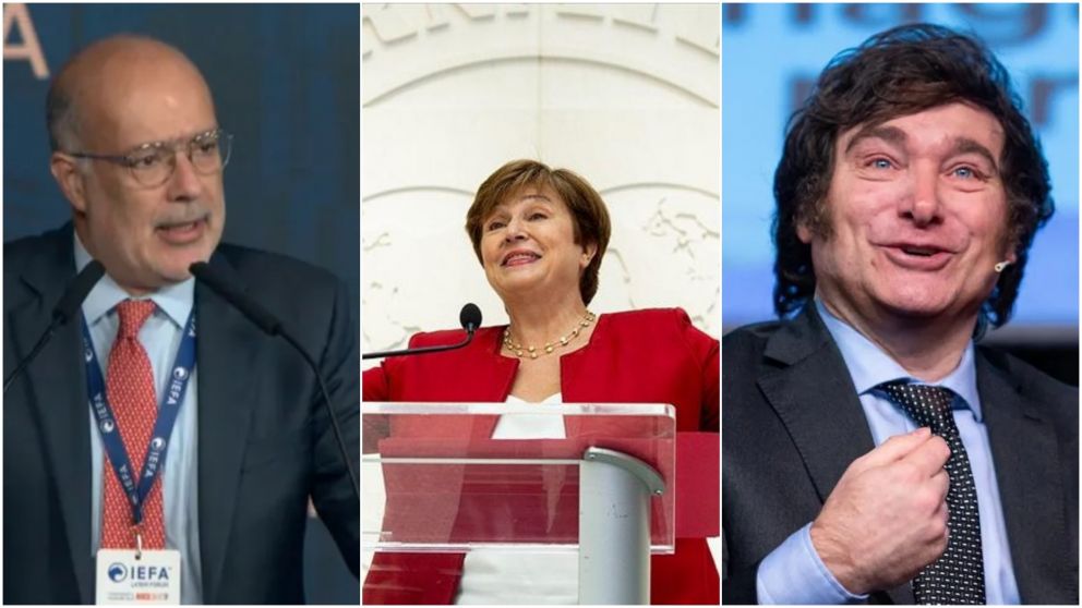 La titular del FMI sali� a respaldar a Valdes tras los ataques de Milei.
