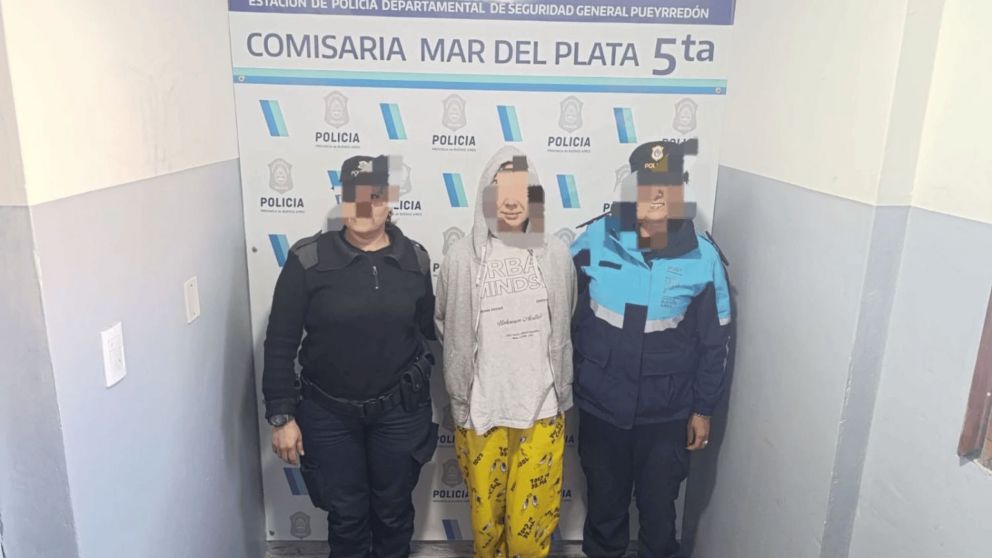 Una de las hermanas detenidas.