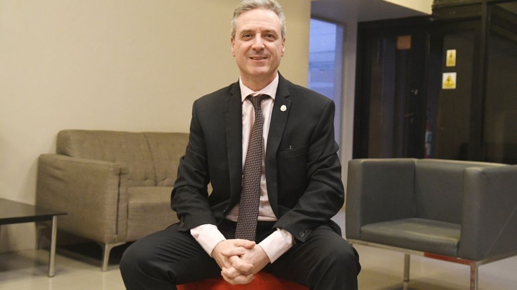 Guillermo Longhi, actual presidente del Colegio de Escribanos de la Provincia de Buenos Aires.