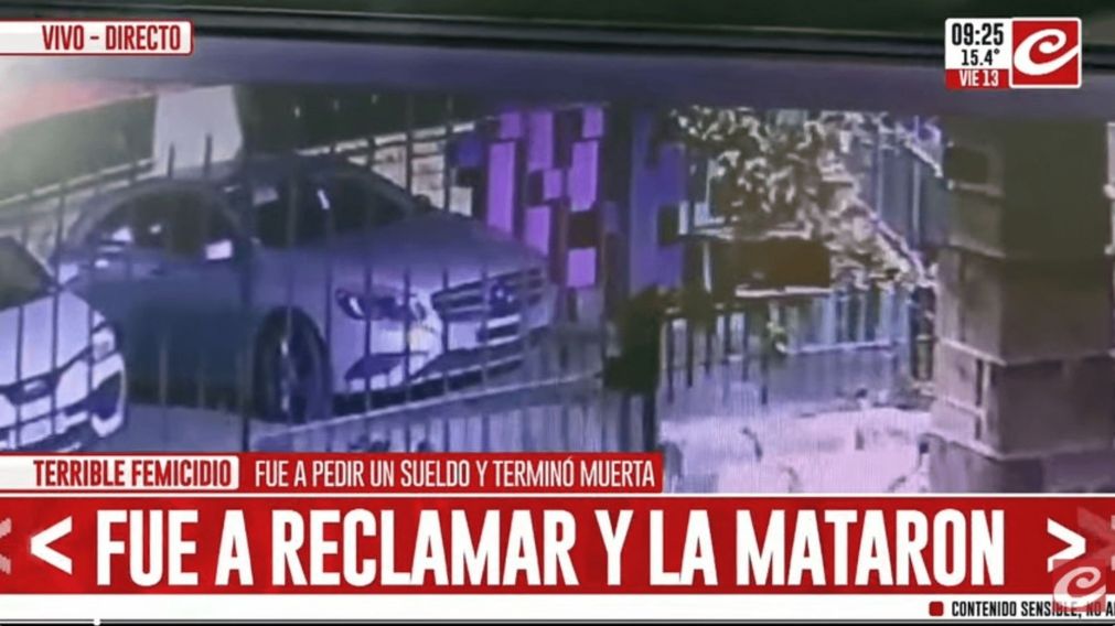 Kiosquero asesinó a golpes a una ex empleada que le reclamó una antigua deuda salarial (Captura de Crónica HD).