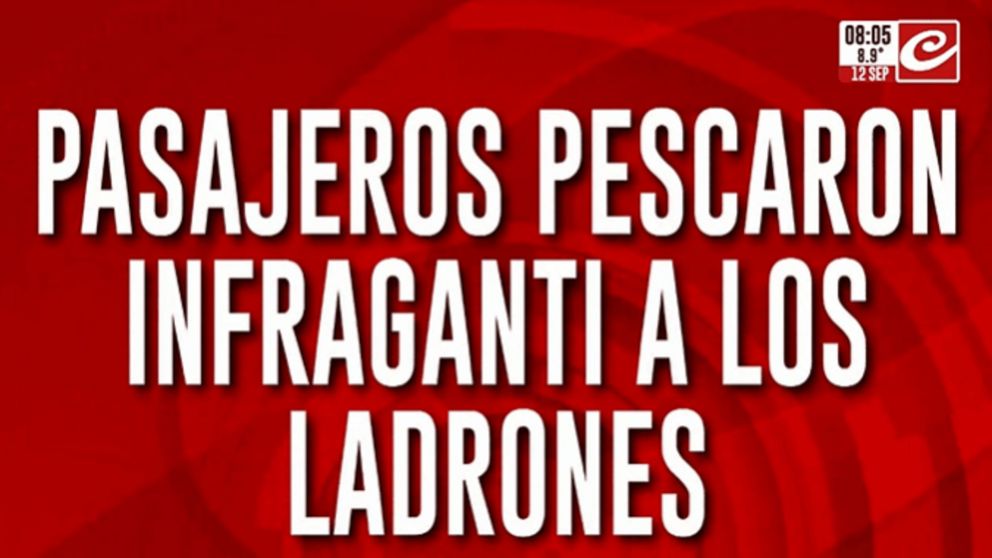 Pasajeros identifican a "pungas" y los bajan del subte a los golpes