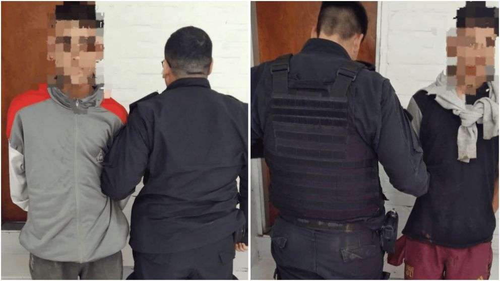 Los dos acusados fueron apresados por "robo agravado".