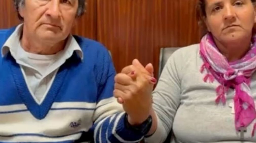 José Peña y María Noguera, los papás de Loan.