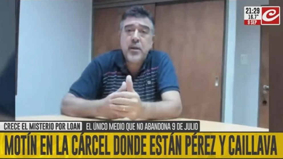 Mot�n en la c�rcel donde est�n Carlos P�rez y Mar�a Victoria Caillava.