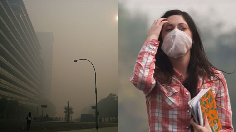 Alerta por presencia de una cortina de humo en el AMBA y en varias provincias.