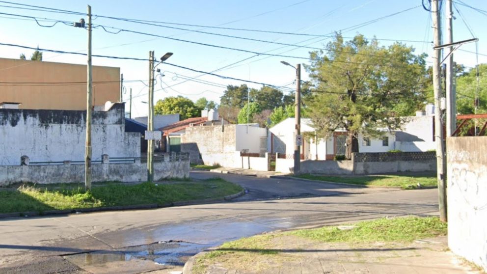 Acá, en este vecindario, se produjo el enfrentamiento armado.