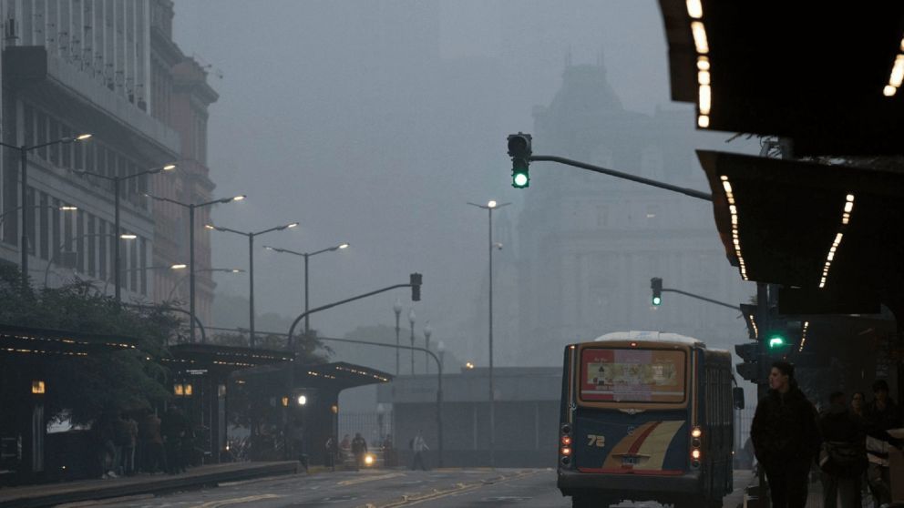 El Servicio Meteorol�gico alert� por la presencia de humo en el AMBA durante las pr�ximas horas (Archivo).