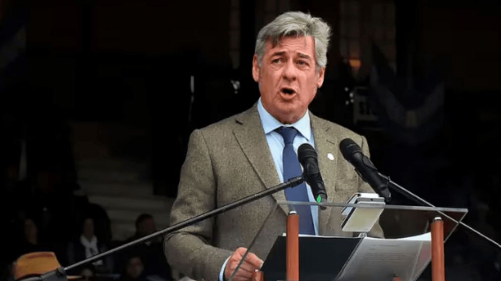 Nicol�s Pino, presidente de la Sociedad Rural.