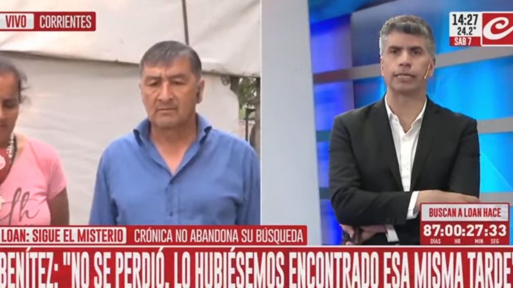 Los padres de Loan en exclusiva con Crónica.