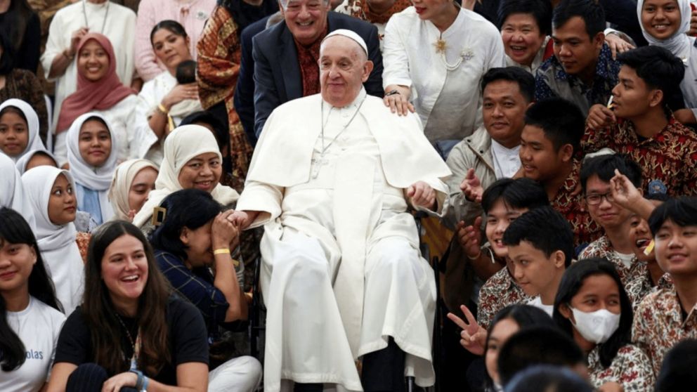 El papa Francisco en Indonesia (Reuters).