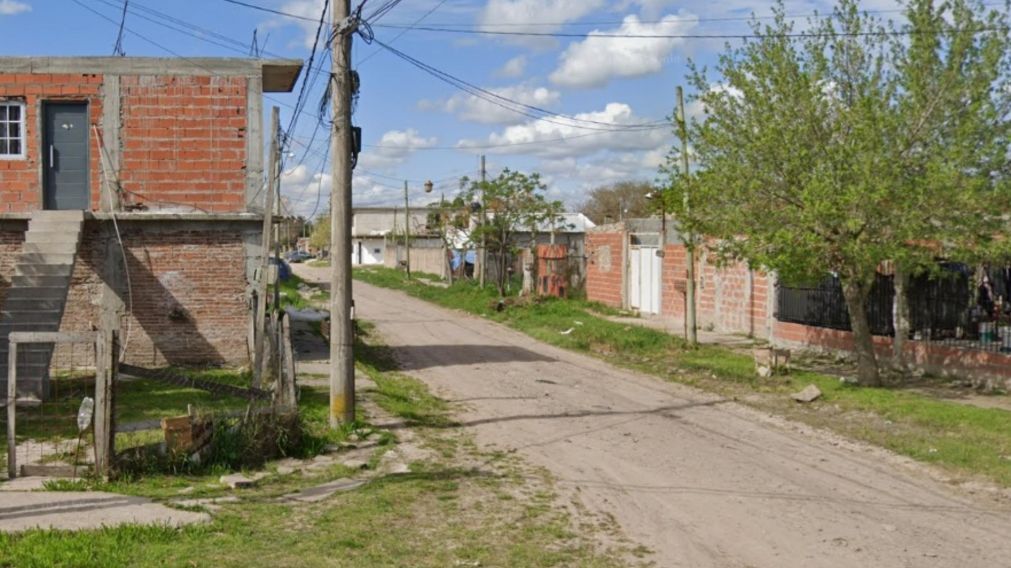 Acá, en este vecindario, se produjo el enfrentamiento armado.