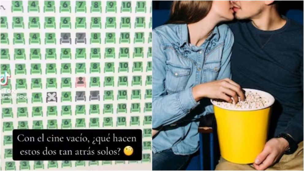 Le arruinó una cita de la manera más cruel a una pareja que iba a “franelear” al cine.