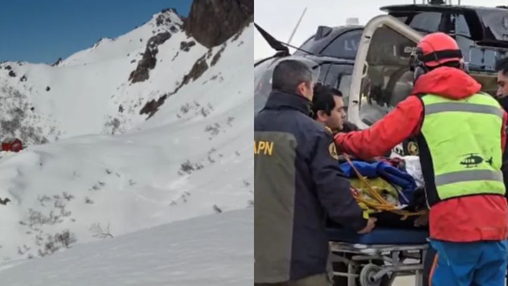 El milagroso rescate del turista cordobés.