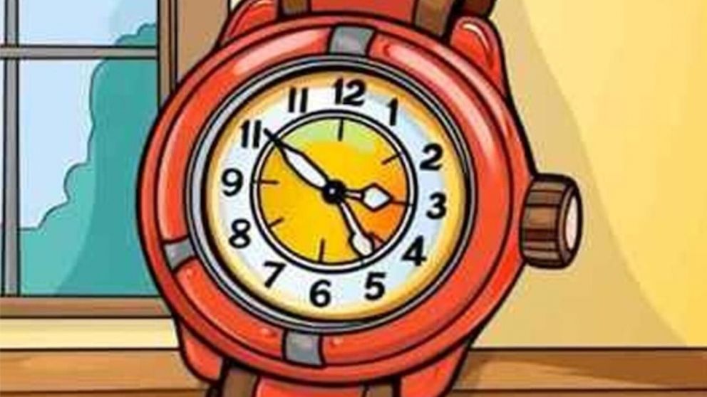 RETO VISUAL: encontrá las 3 diferencias entre los relojes en 12 segundos o menos.