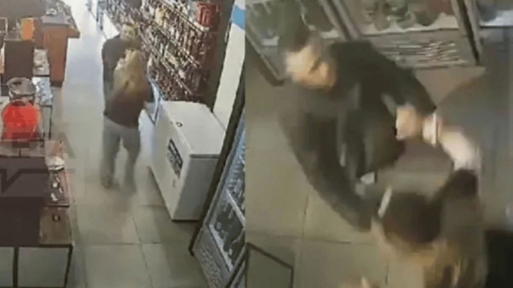 El intento de abuso sexual quedó grabado por las cámaras de seguridad.