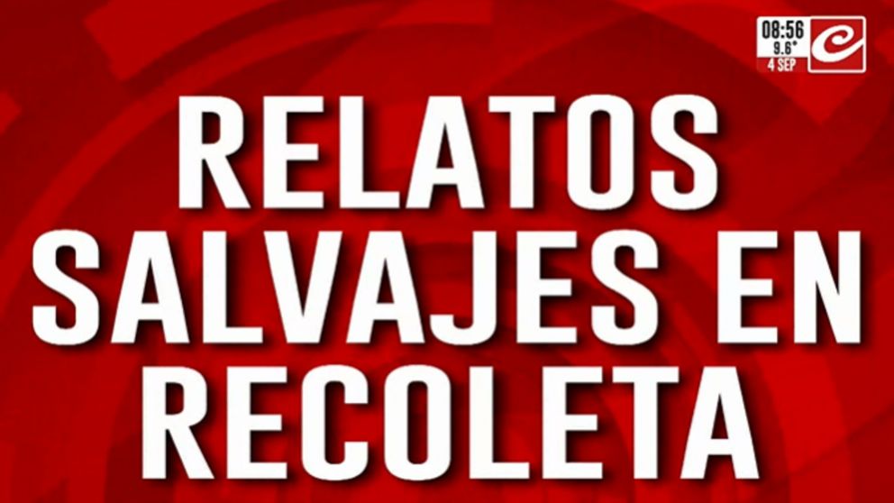 Relatos salvajes en Recoleta: portero intervino en discusión de tránsito y lo molieron a golpes
