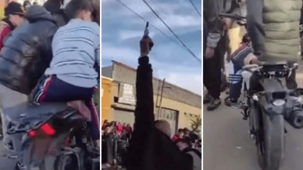 Así fue el "ritual tumbero" para despedir a un delincuente.