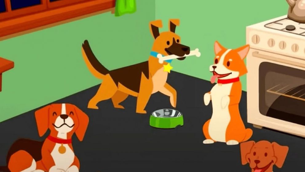 ¿Qué perro rompió la bolsa? Resolve este desafío visual en 12 segundos o menos.
