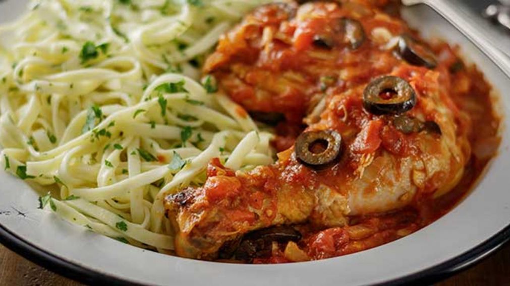 Una pieza de pollo que es riqu�sima que te "levanta" cualquier plato.