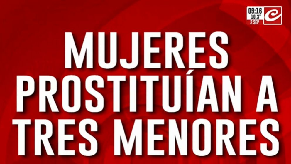 Mujeres prostituían a tres menores de edad en una vivienda de la provincia de Misiones