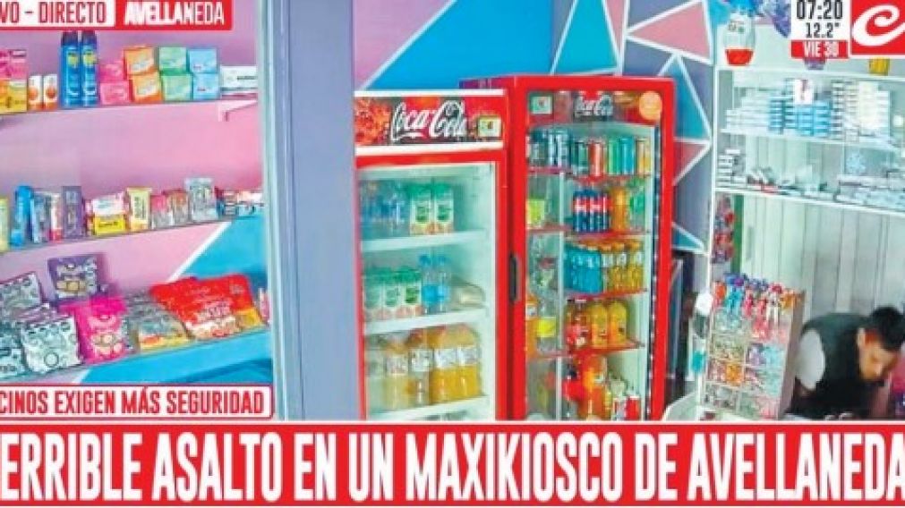 Un maxikiosco fue saqueado a pasos de la estación